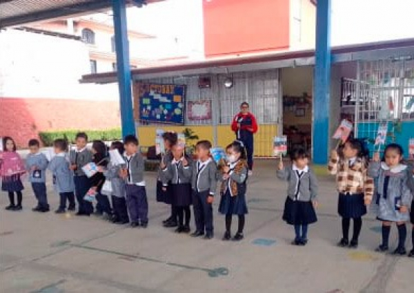 Organiza gobierno de Puebla actividades con estudiantes en pro del  cambio climático