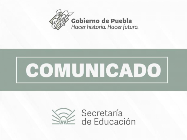 Comunicado Secretaría de Educación