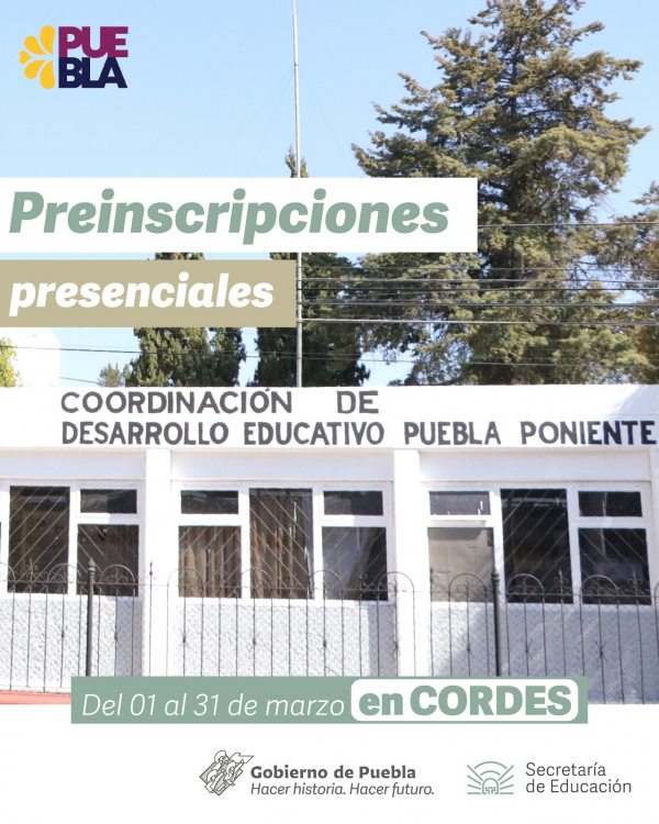 Concluyen preinscripciones en línea con más de 217 mil registros: gobierno de Puebla