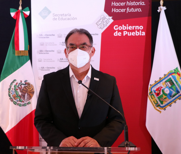 Pese a pandemia, en Puebla se garantiza el derecho a la educación: Lozano Pérez