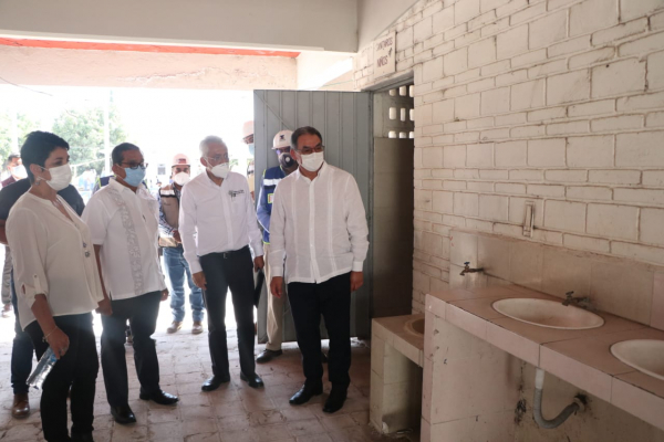 Inician SEP y CAPCEE obras de rehabilitación de primarias en Izúcar de Matamoros