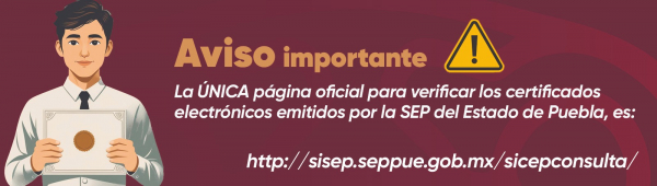 Aviso certificado banner