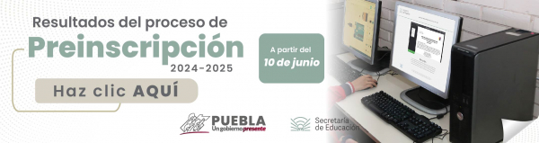 BANNER RESULTAOS DE PREINSCRIPCIONES