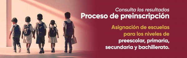 Consulta los resultados de la asignación de escuelas en el proceso de preinscripción